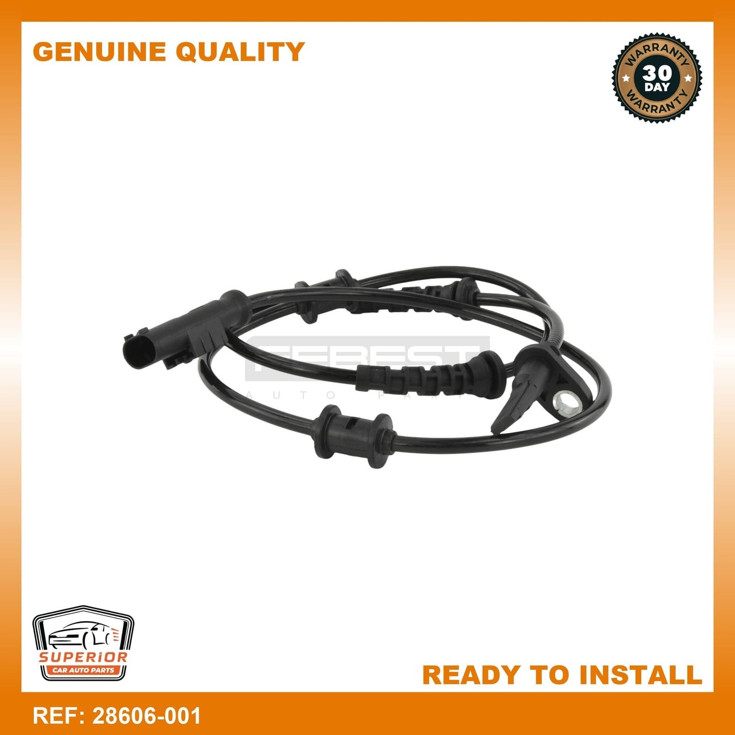 FEBEST Alfa Romeo Abs Sensor Rear 28606-001