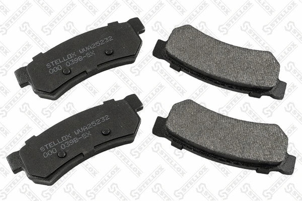 STELLOX DAEWOO Rear Disc Brake Pad Set - 96800089