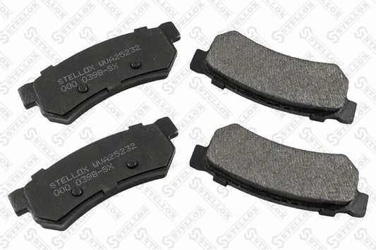 STELLOX DAEWOO Rear Disc Brake Pad Set - 96800089