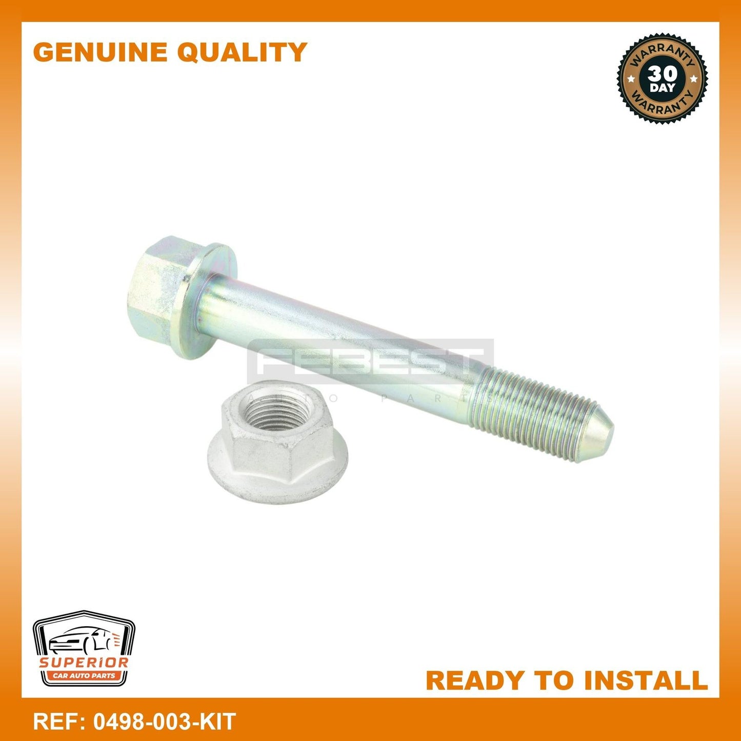 Febest Mitsubishi Suspension Arm Bolt With Washer Repair Kit 0498-003-KIT