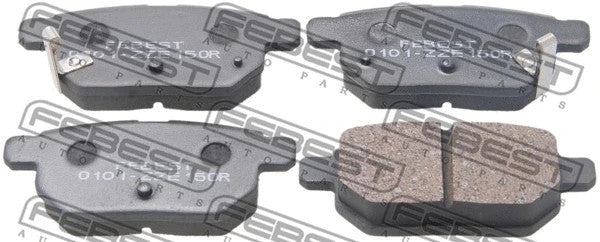 FEBEST General Motors Brake Pad Set 0101-ZZE150R