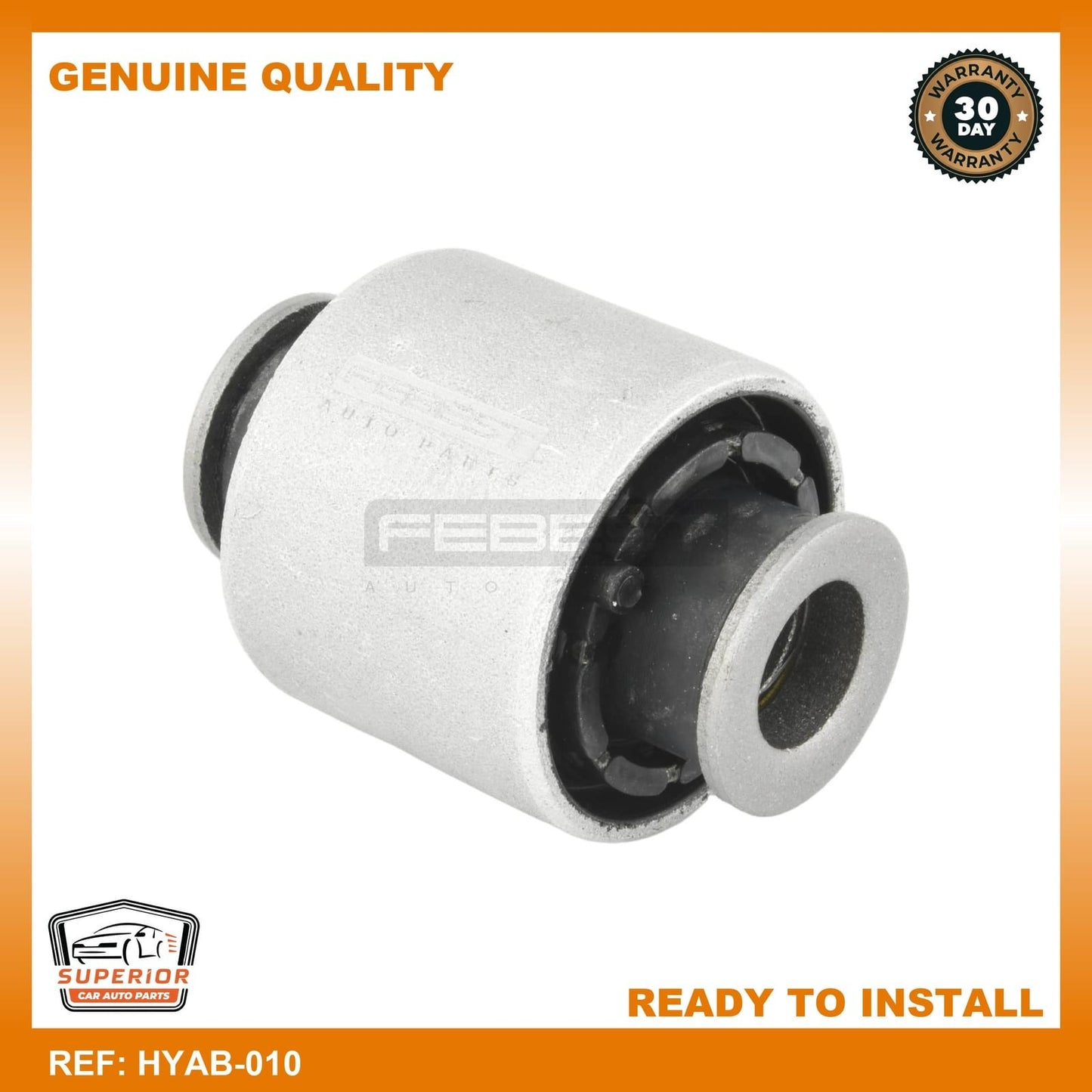 FEBEST HYUNDAI Rear Transverse Rod Bushing HYAB-010