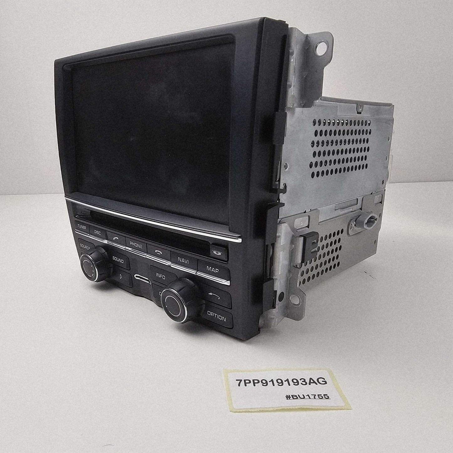 2010-2017 Porsche Cayenne Navigation Display Screen Radio Receiver 7PP919193AG