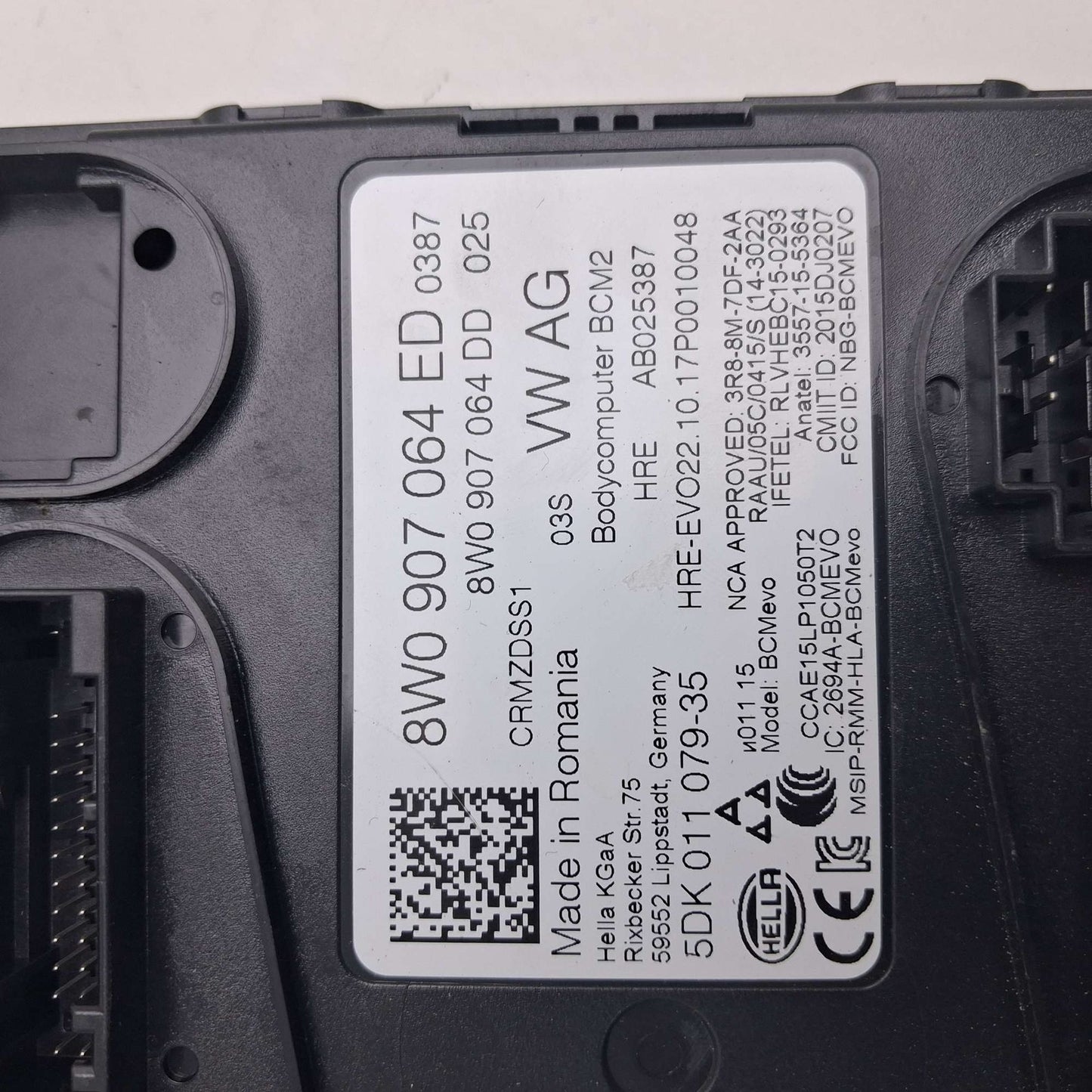 2016-2025 Audi A4 Body Control Module 8W0907064