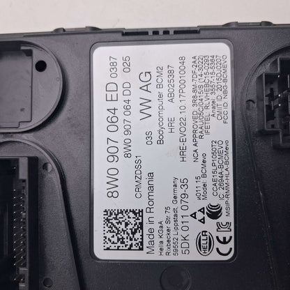 2016-2025 Audi A4 Body Control Module 8W0907064