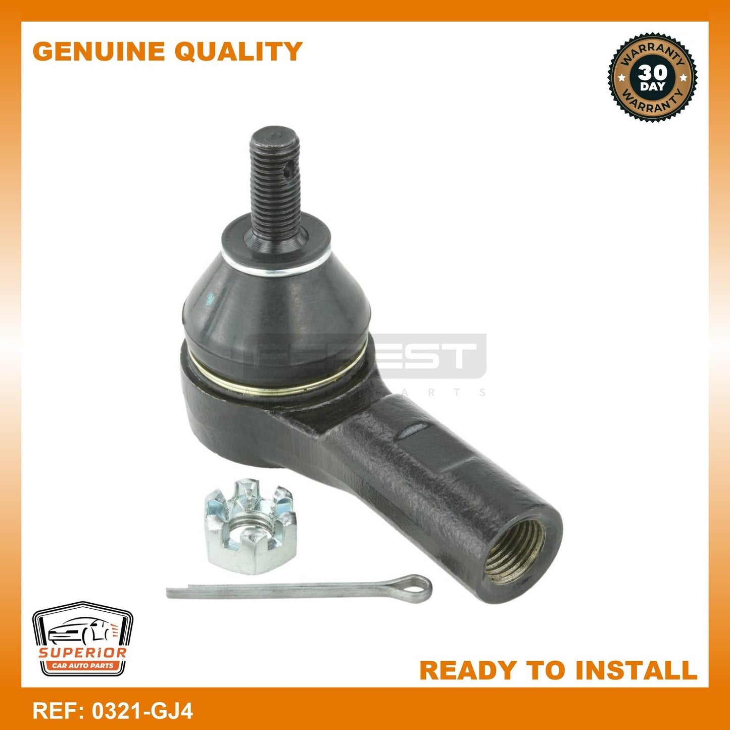 Febest Honda Steering Tie Rod End 0321-GJ4