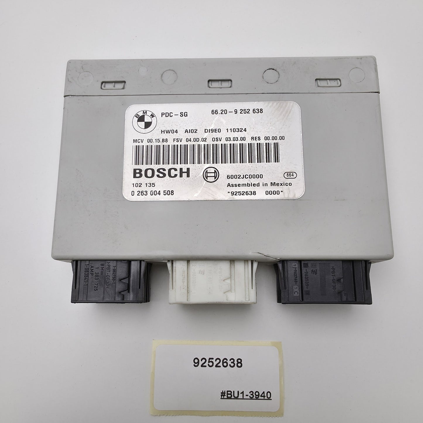 2004-2013 BMW 1 PDC Parking Sensor Control Unit 9252638