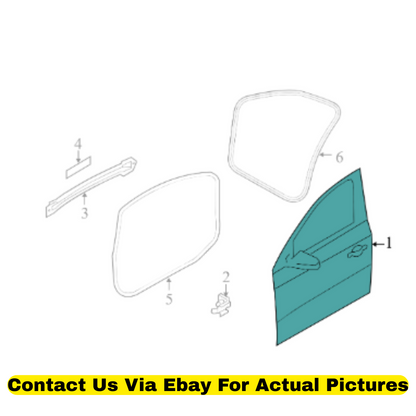 2013 Audi Q5 Door Shell Used OEM 8R0831051E