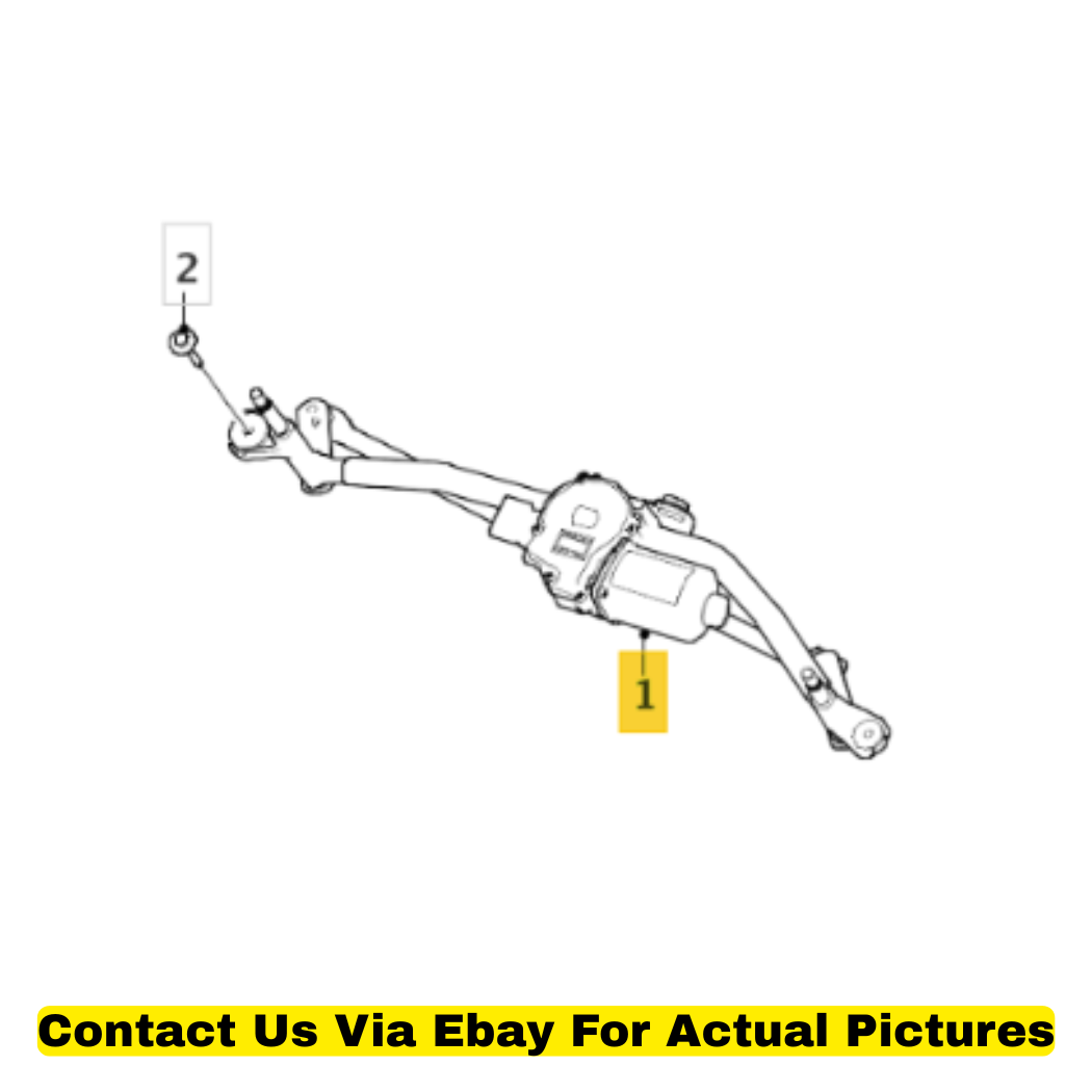 2018 Jaguar F-Pace Windscreen Wiper Motor Used OEM T4A1169