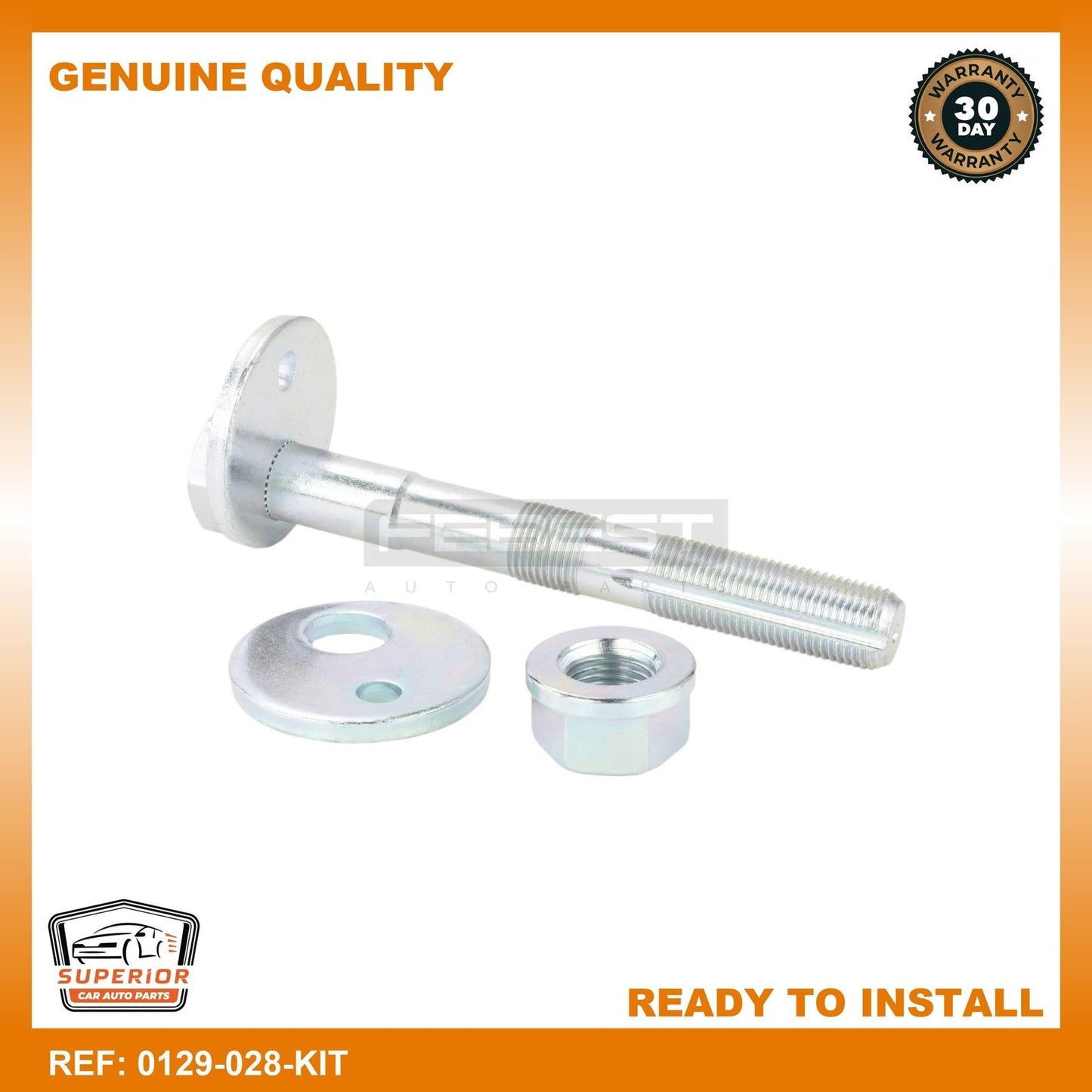Febest 16-20 Toyota Hilux Repair Kit Camber Adjusting Bolt 0129-028-KIT
