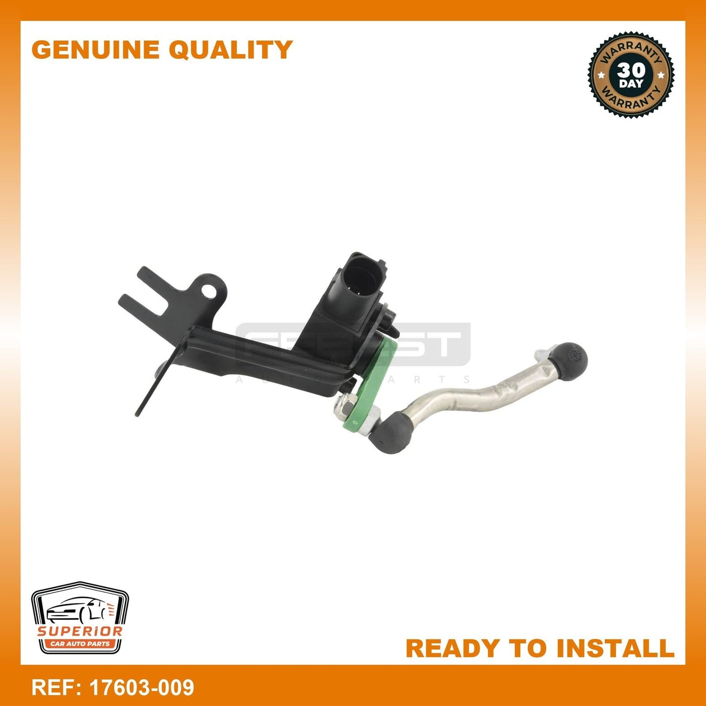 FEBEST 2015-2018 Porsche Macan Level Sensor Front Left With Link 17603-009