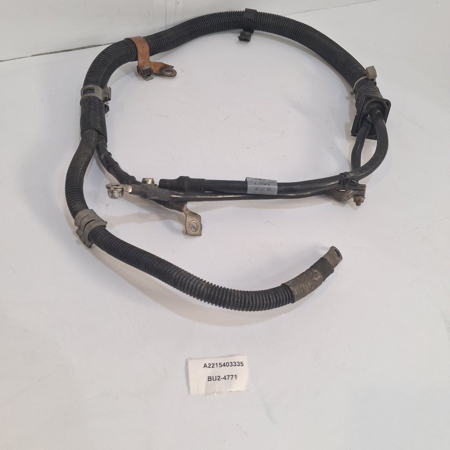 2007-2008 Mercedes-Benz CL550 Battery Starter Cable Harness A2215403335
