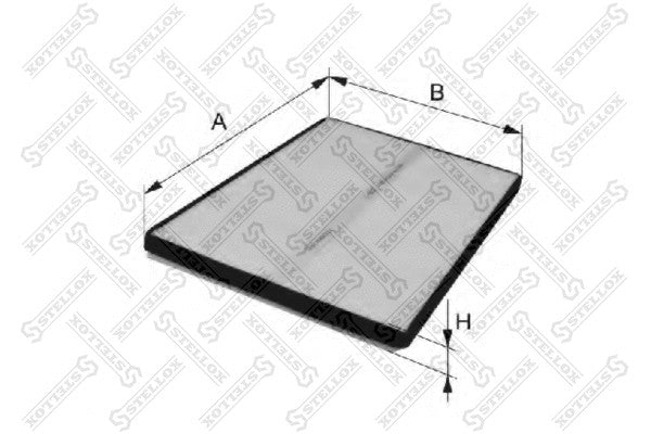 STELLOX 2011-2020 Toyota Sienna Cabin Air Filter 87139-47010
