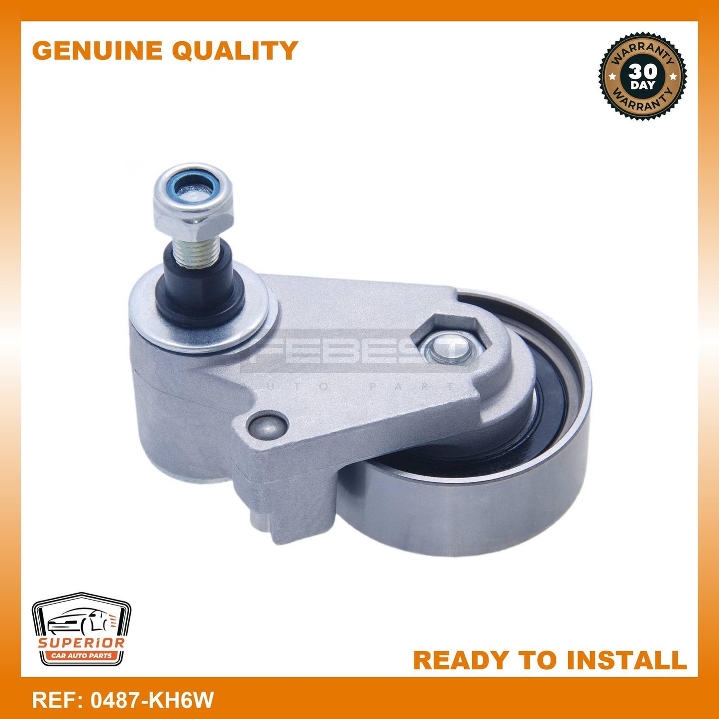FEBEST 2006-2012 Mitsubishi Outlander Timing Belt Tensioner Pulley 0487-KH6W