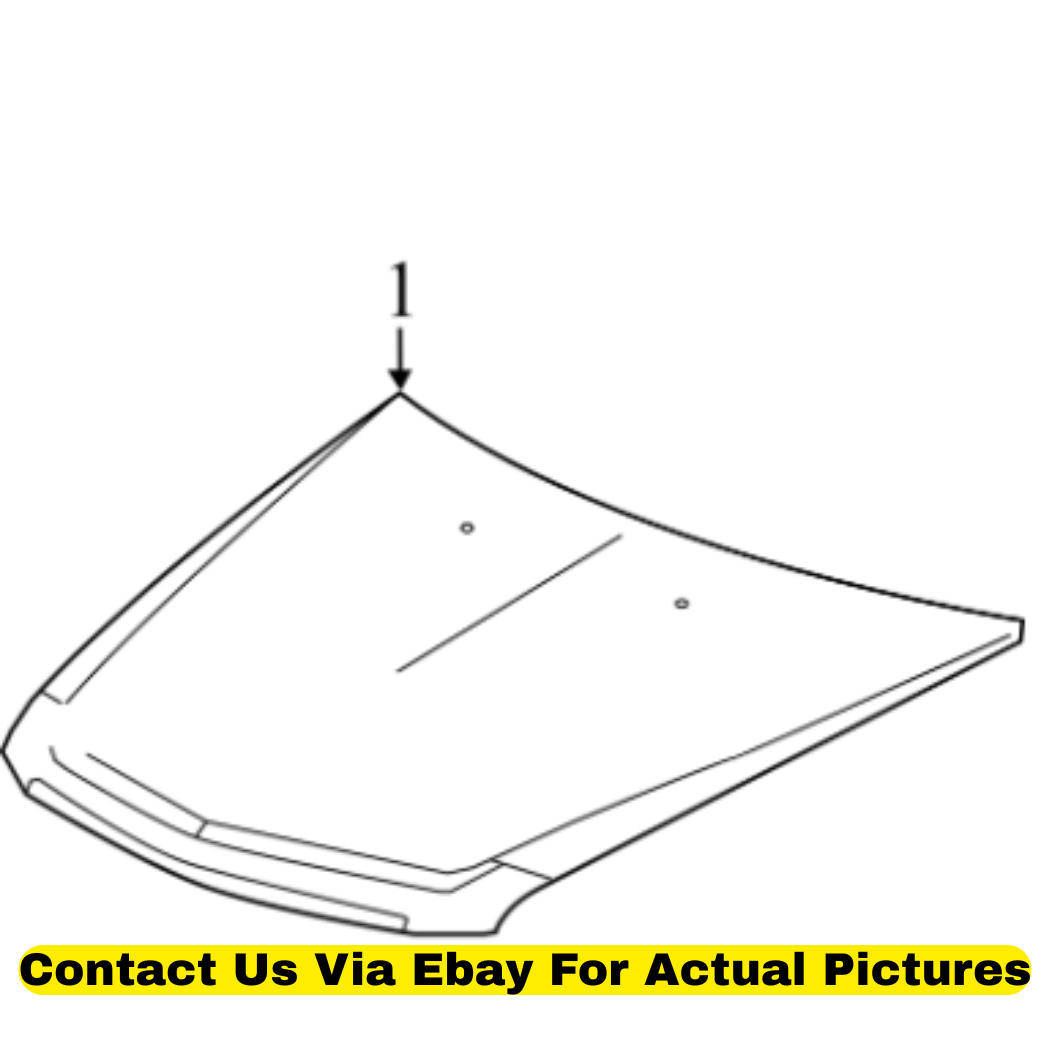 2011 Cadillac CTS Hood Panel Used OEM 19417144