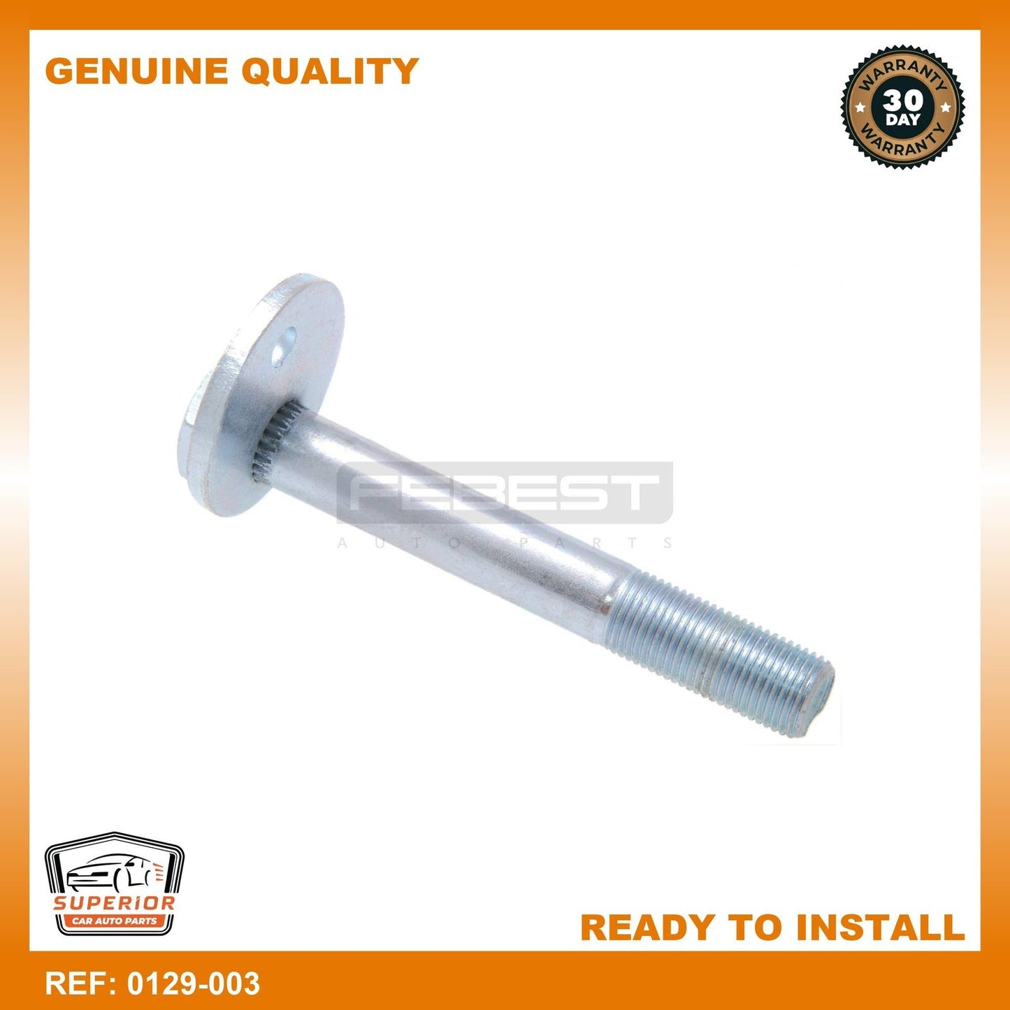 Febest 2006-2020 Toyota Hiace Camber Adjusting Eccentric Bolt 0129-003