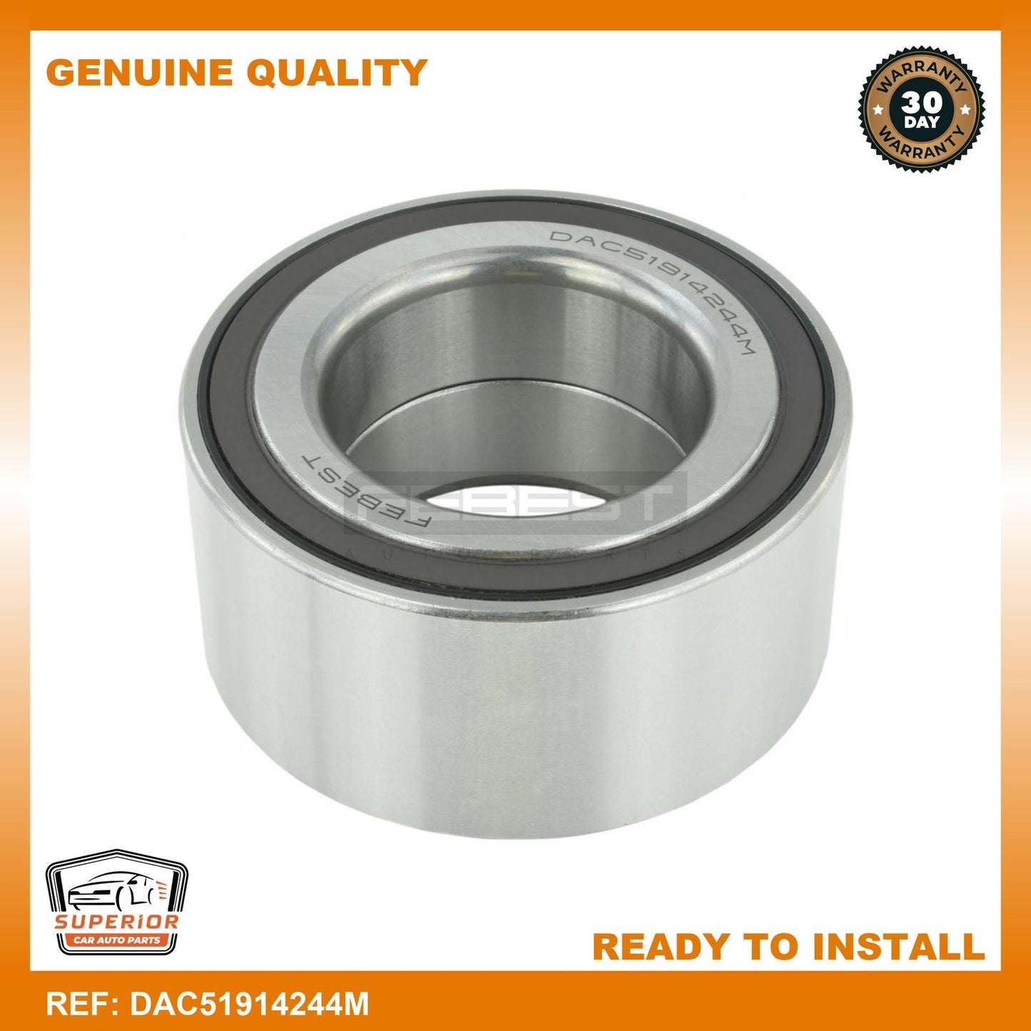 Febest Front Wheel Bearing DAC51914244M