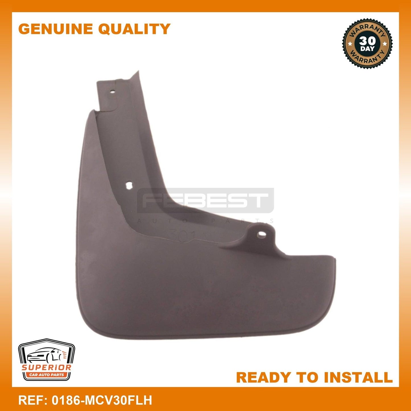 FEBEST 2001-2006 Toyota Camry Mudguard Front Left 0186-MCV30FLH