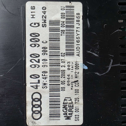 2006-2016 AUDI Q7 (4L) Instrument Cluster 4L0920900G