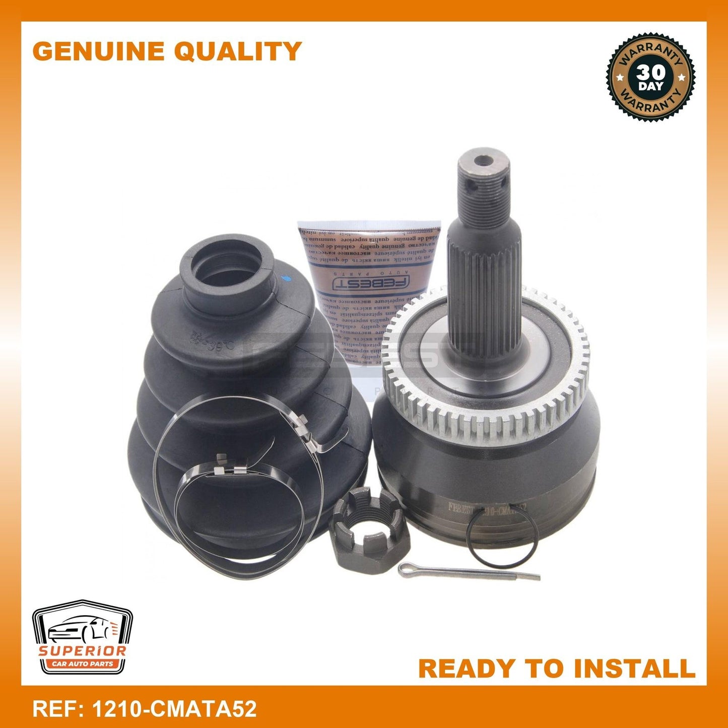 FEBEST 2009 Kia Sorento Outer Cv Joint 1210-CMATA52