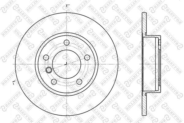 STELLOX BMW Brake Disc - 1160673