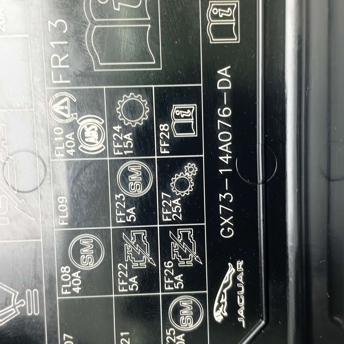 2015-2021 Jaguar XE Rear Fuse Relay Box Junction Block GX7314A076DA