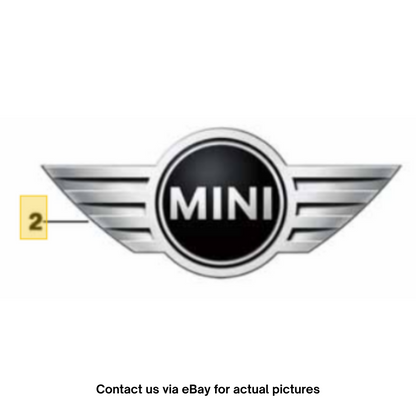 2012 Mini Cooper Rear Trunk Emblem Used OEM 51147026186