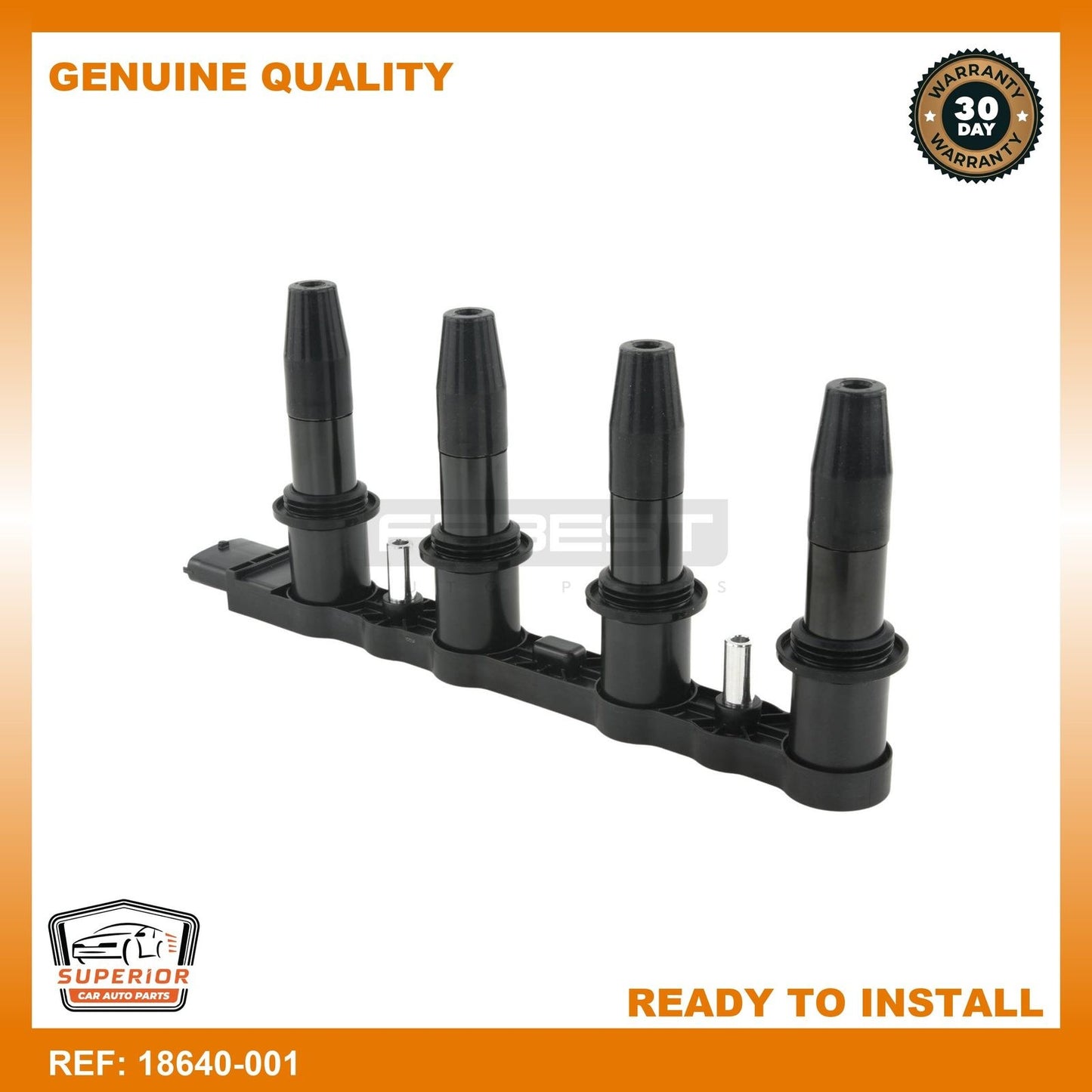 FEBEST 2007-2008 Alfa Romeo 159 Ignition Coil 18640-001
