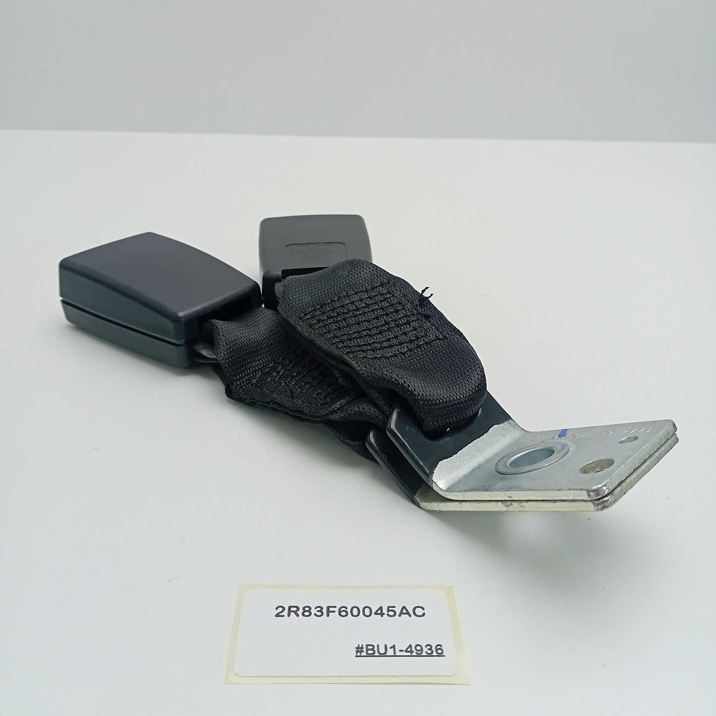 2009-2012 Jaguar XF Rear Left Side & Center Seat Belt Buckle Set 2R83F60045AC