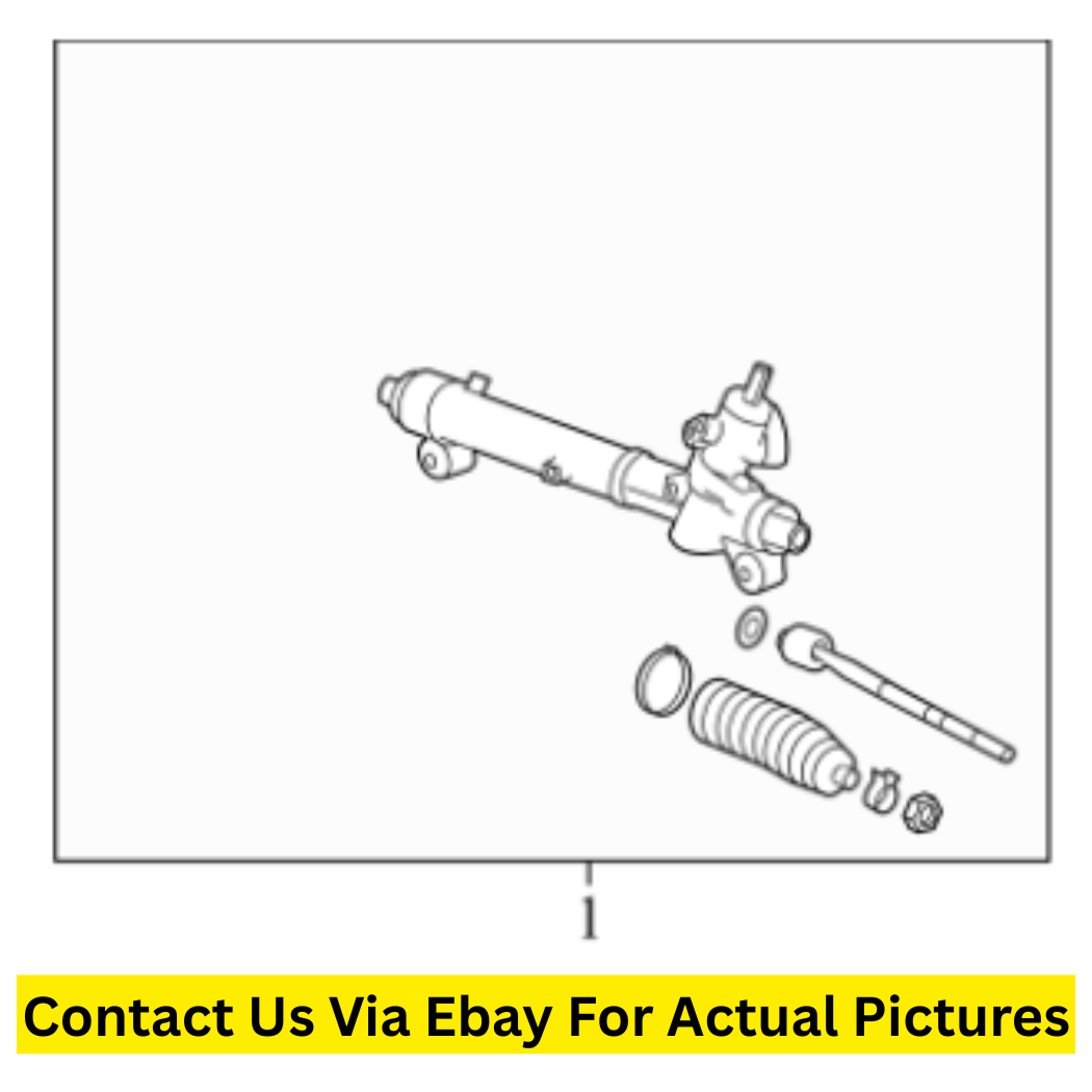 2011 Cadillac SRX Rack and Pinion Assembly Used OEM 15950143
