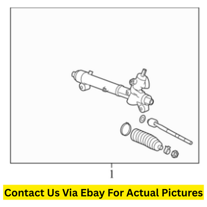 2011 Cadillac SRX Rack and Pinion Assembly Used OEM 15950143