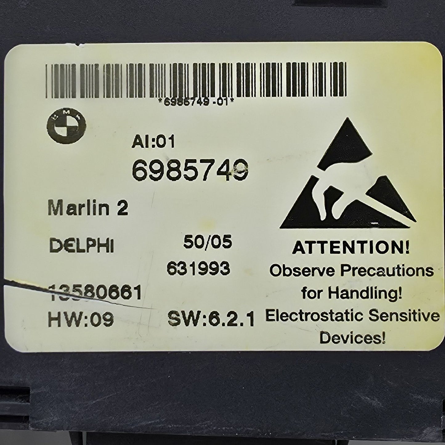 2003-2010 BMW 528i DTC PDC Switch Control Module 6985749