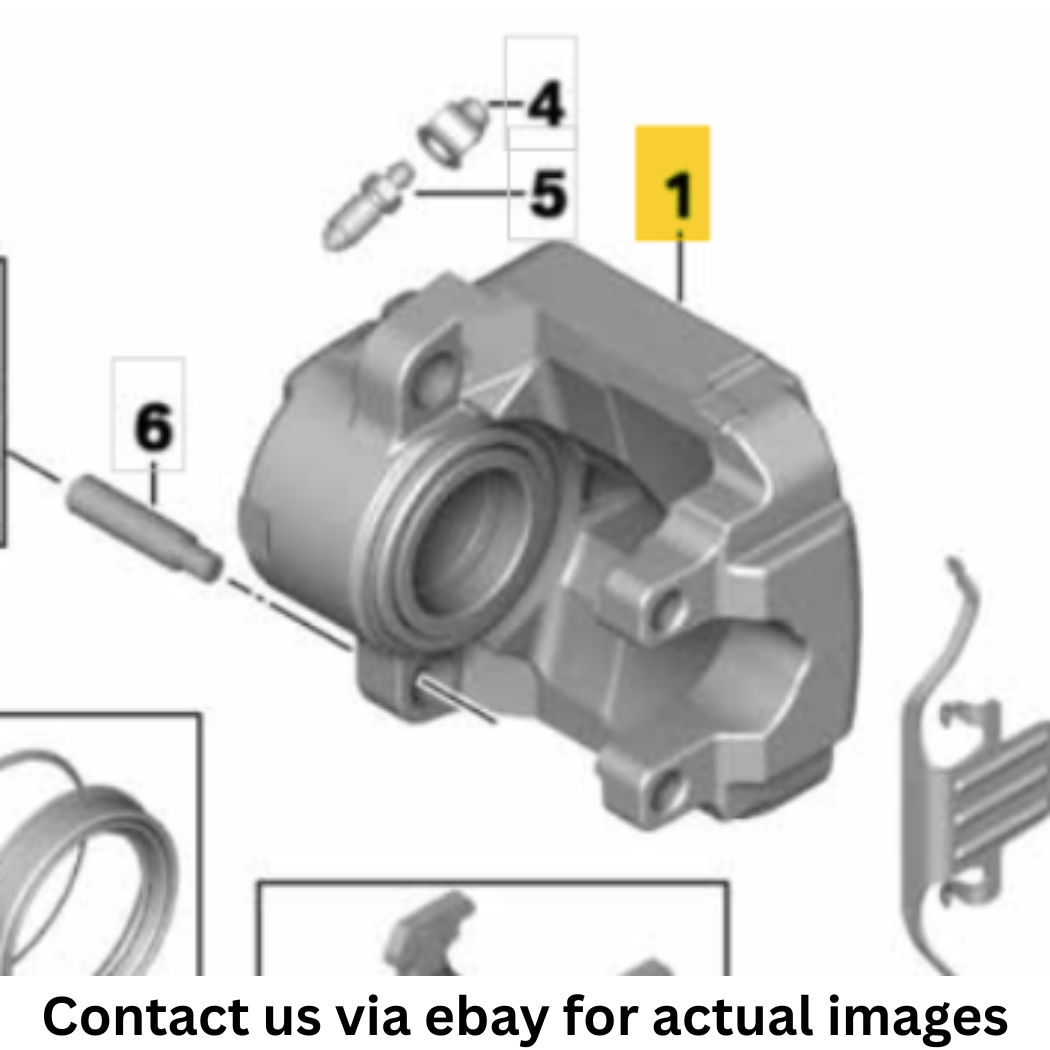 2009 BMW X5 Brake Caliper Housings L+R Used OEM