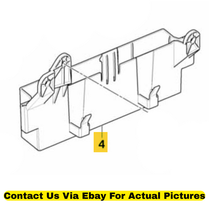 2011–2014 BMW X6 Control Unit Support Set Used OEM 61356960333 61357498252