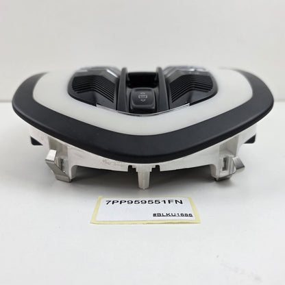 2003-2026 Porsche Panamera OVERHEAD ROOF CONSOLE DOME LIGHT SWITCH 7PP959551FN