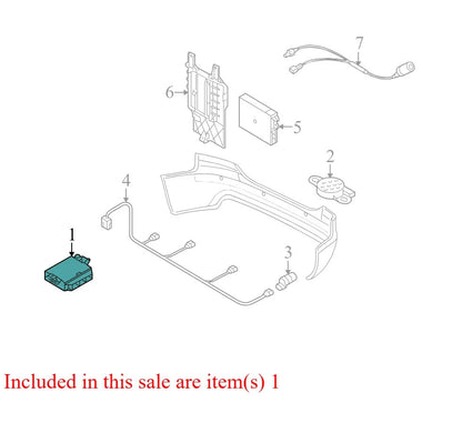 2010 Audi A4 Parking Aid Control Module Used OEM 8K0907063DL
