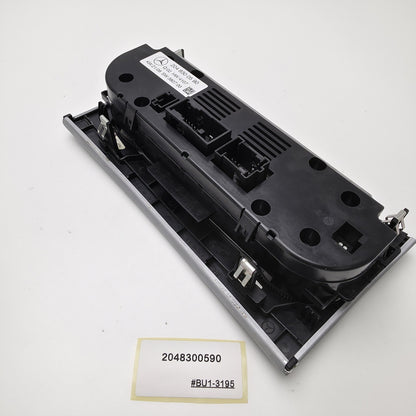 2008-2011 Mercedes-Benz C-Class Climate Control Panel 2048300590