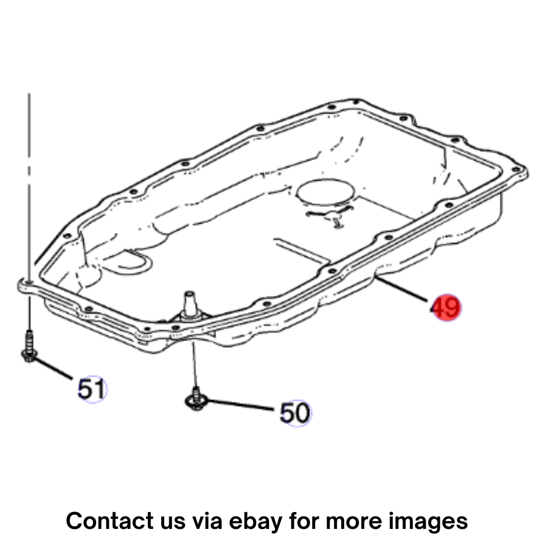 2018 Cadillac CTS Automatic Transmission Fluid Pan Used OEM 24272926
