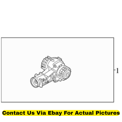 2012 Audi A8 Quattro Rear Axle Differential Assembly Used OEM 0BE500043C