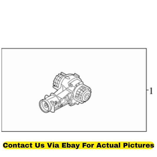 2012 Audi A8 Quattro Rear Axle Differential Assembly Used OEM 0BE500043C