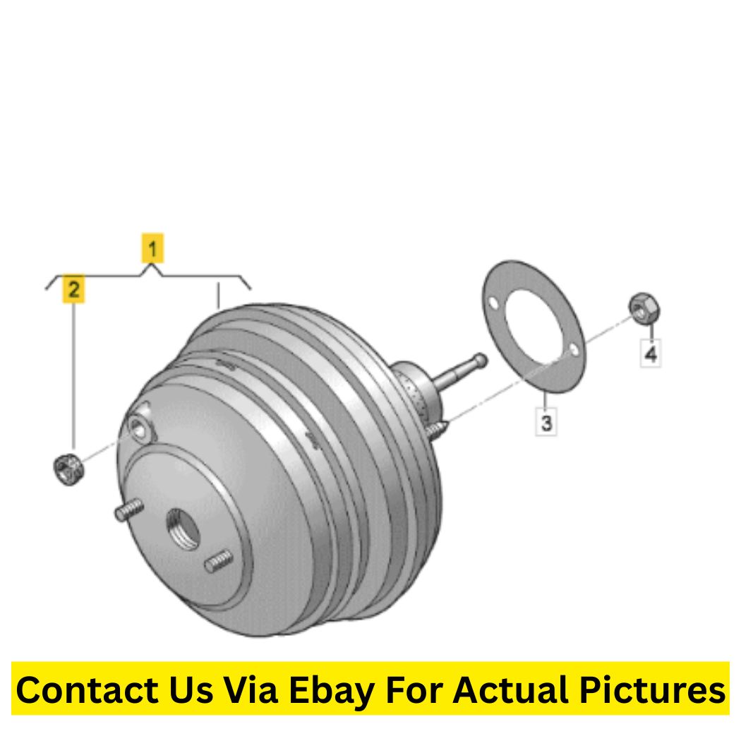 2012 Volkswagen Touareg Brake Servo Booster Used OEM 7P0612105