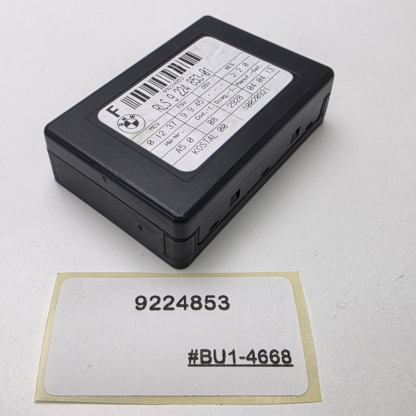 2006-2011 BMW 335i Rain Light Sensor 9224853