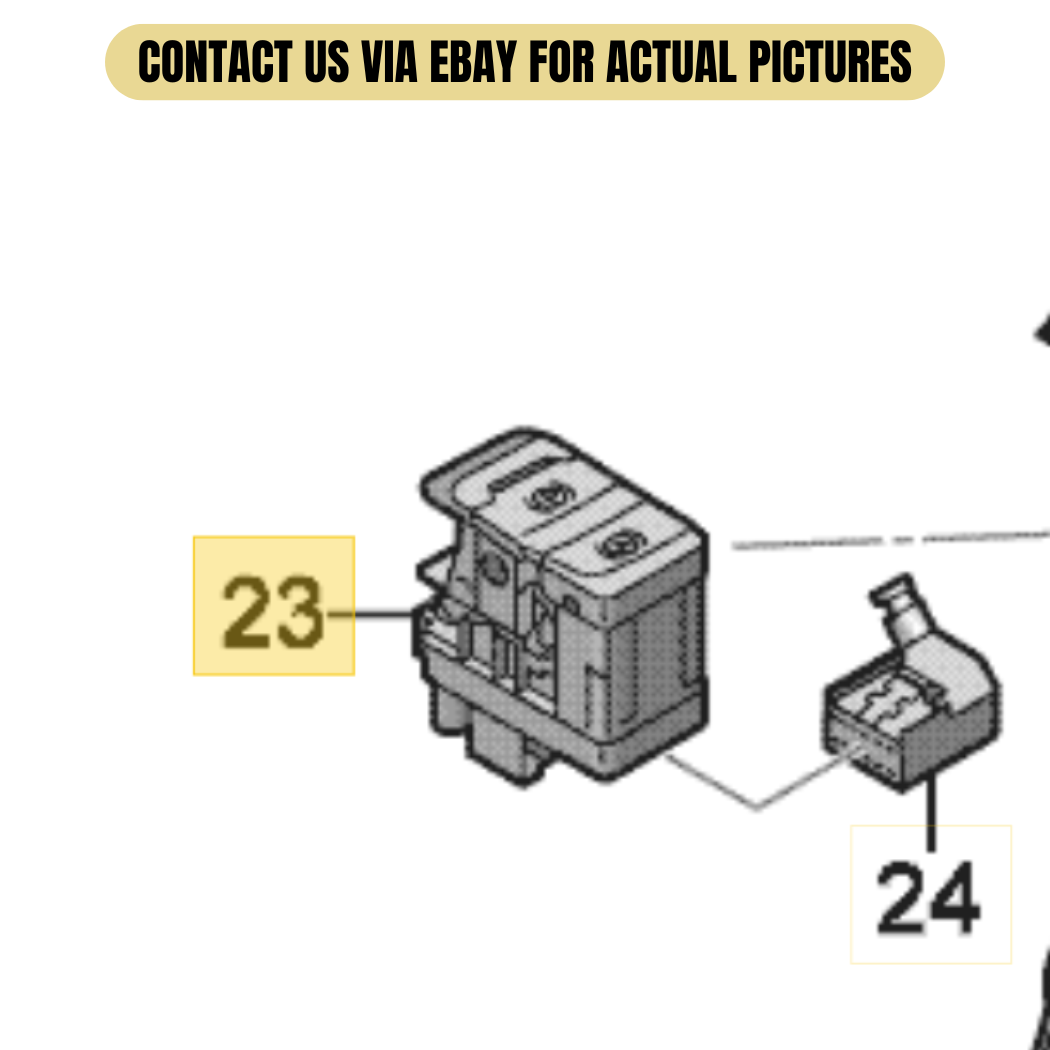 2012 Audi A4 Electronic Parking Brake Switch Used OEM 8K1927225B