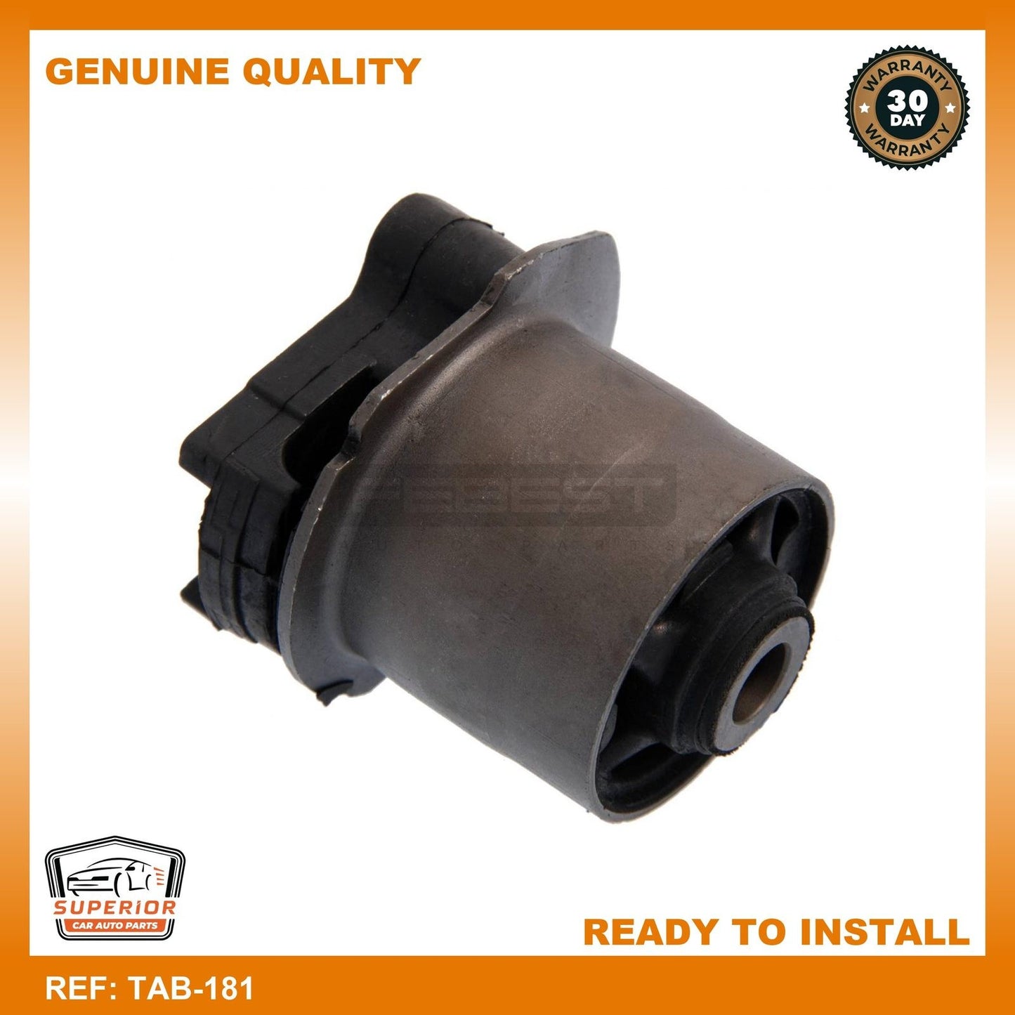 FEBEST 2004-2010 Toyota Yaris Rear Crossmember Bushing TAB-181