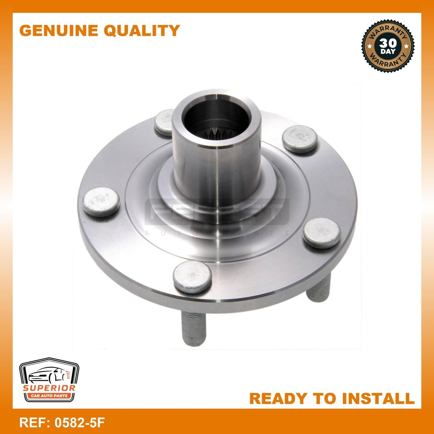 FEBEST 2004-2013 Mazda 3 Front Wheel Hub 0582-5F