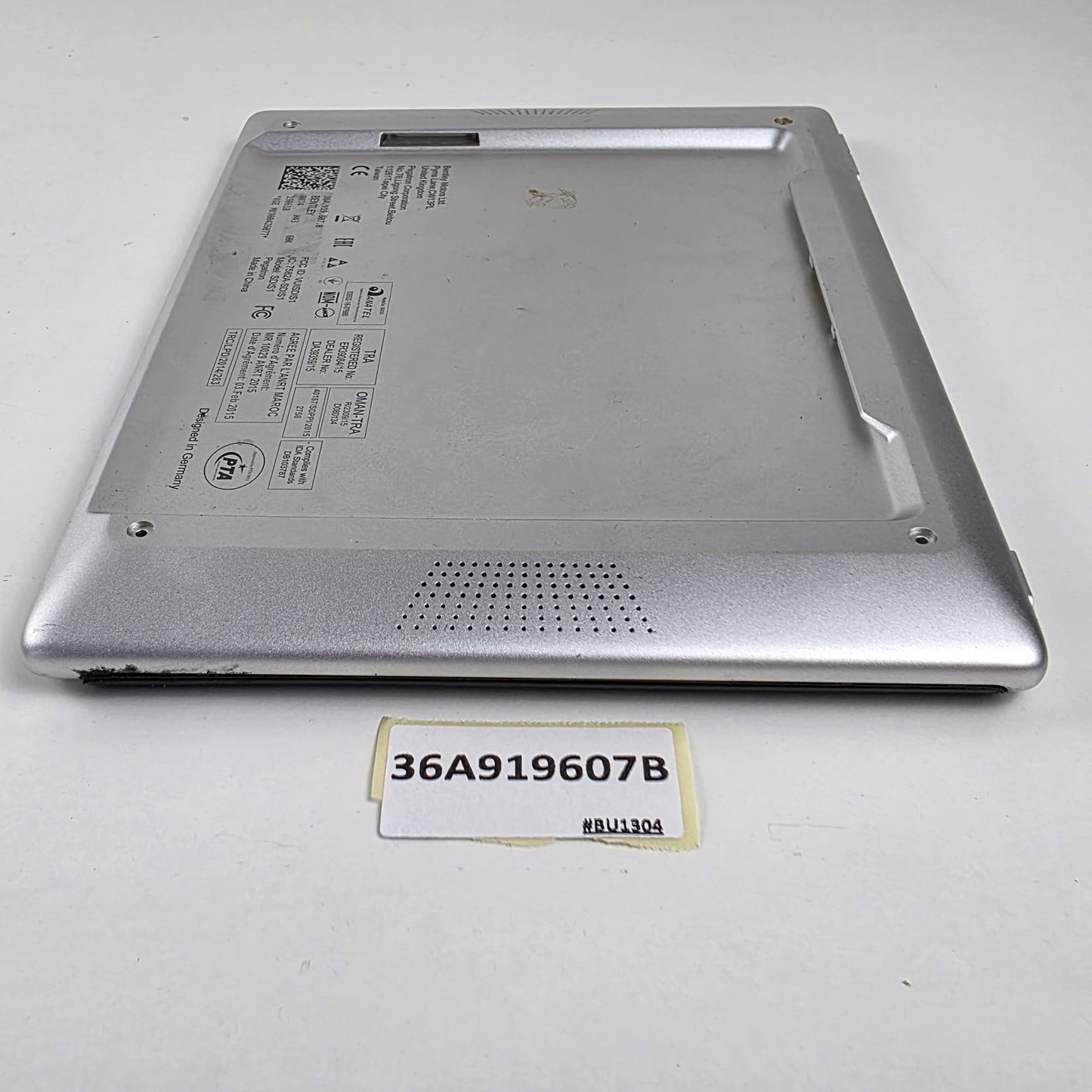 2016-2022 Bentley Bentayga DISPLAY UNIT 36A919607B