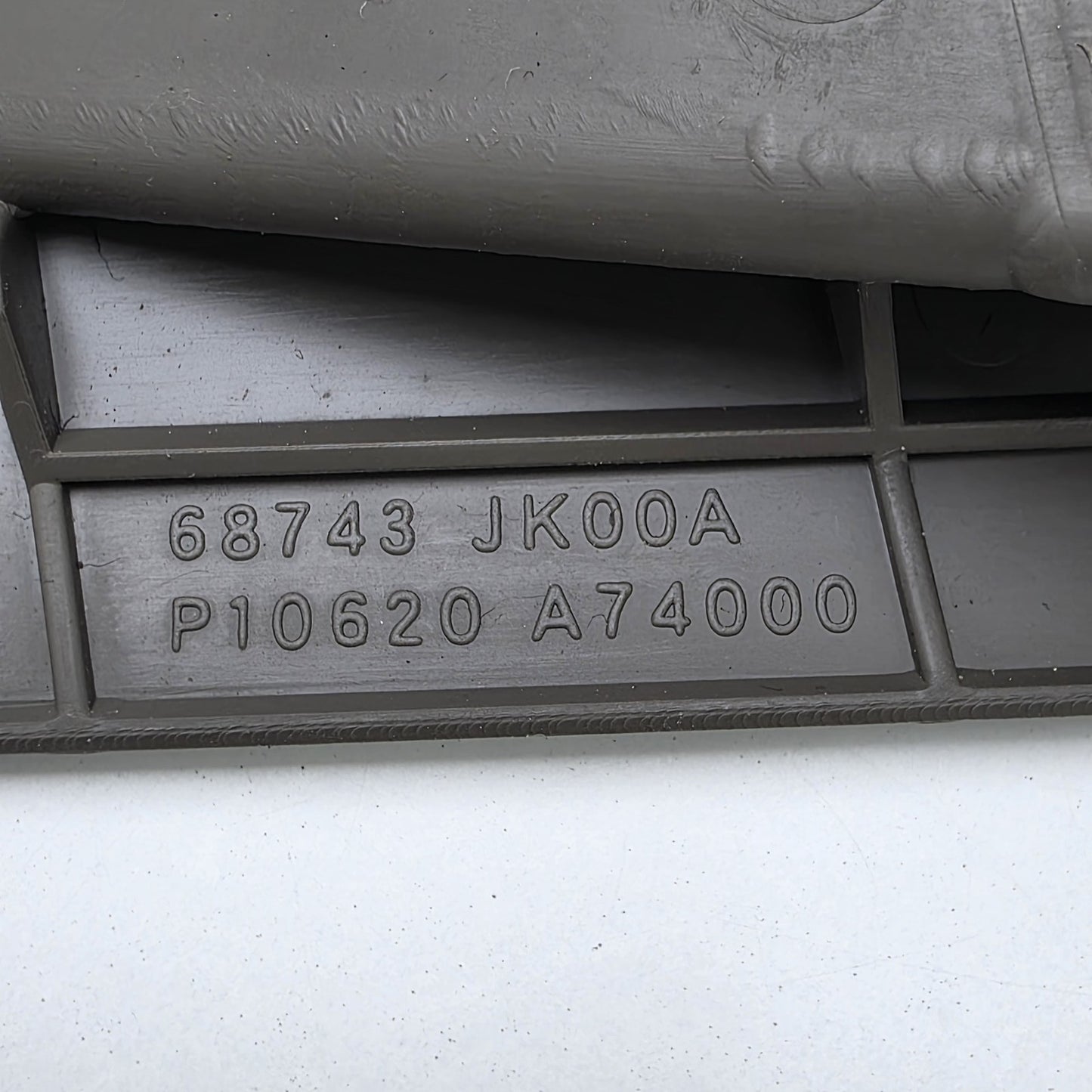 2008-2015 Infiniti G37 Grille-Front Defroster, LH 68743JK00A