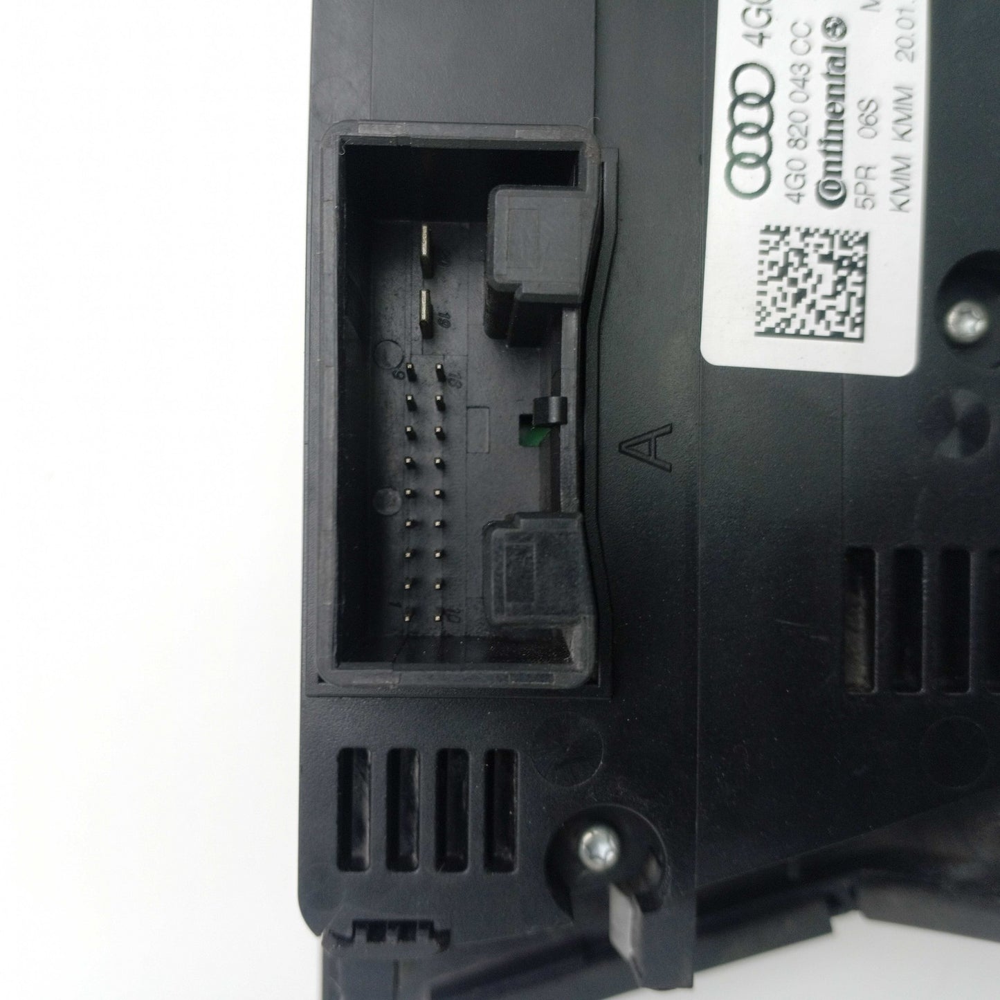 2011-2014 Audi A6 AC CLIMATE CONTROL PANEL 4G0820043G