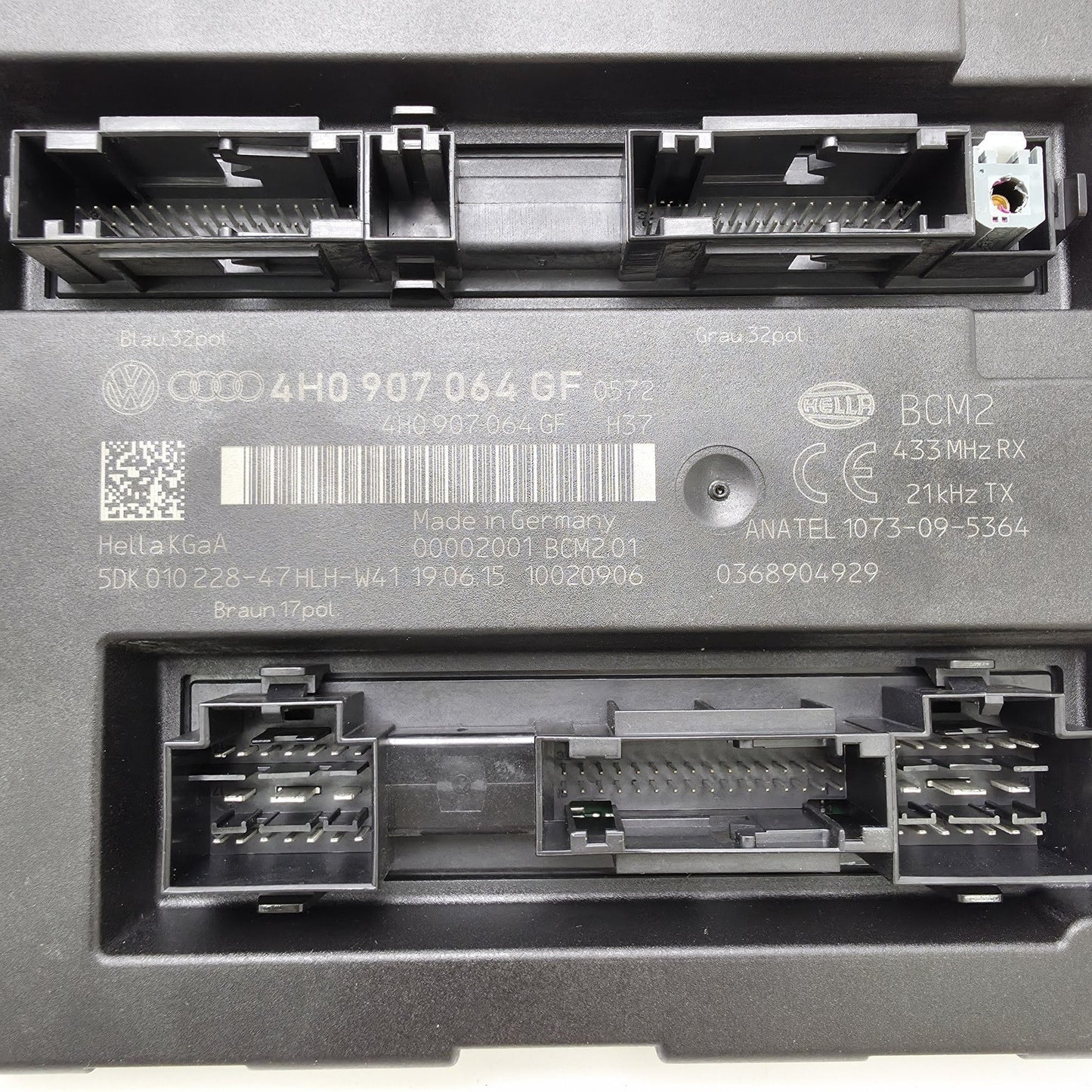 2008-2017 Audi Q5 BODYCOMPUTER BCM2 4H0907064GF