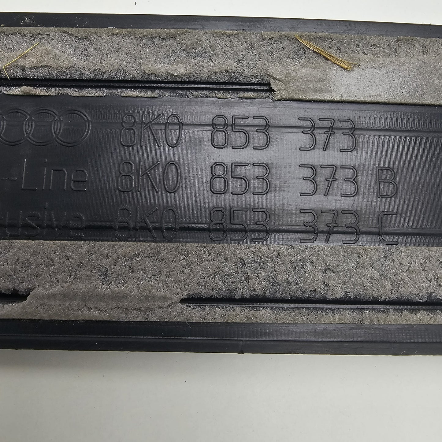 2010-2016 Audi S4 Front Door Sill Plate 8K0853373A